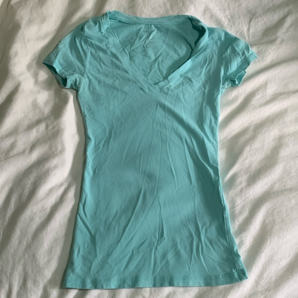 Teal tee